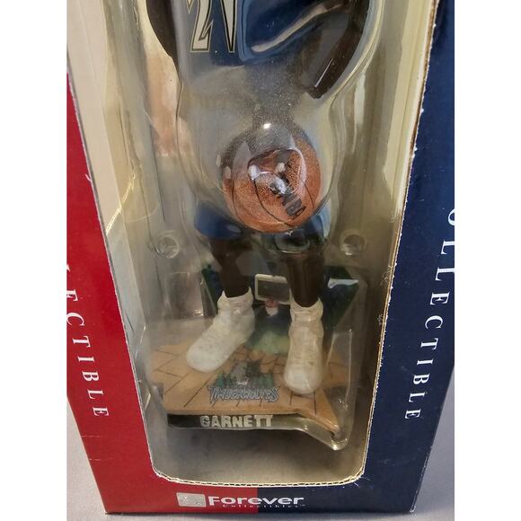 Kevin Garnett Bobblehead - Timberwolves - Forever LE - Legends of the Court -NIB - Picture 2 of 11